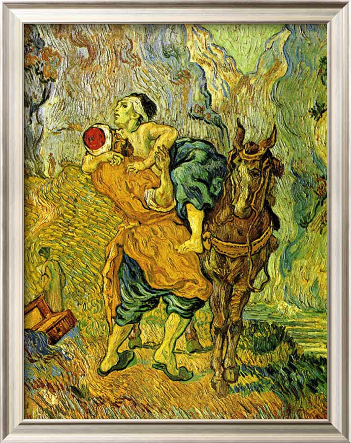 The Good Samaritan - Van Gogh Painting On Canvas